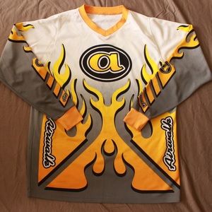 Flames Motorcross Shirt